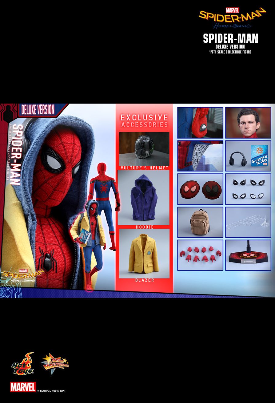 Spider-Man (Deluxe Version)  Sixth Scale Figure by Hot Toys
